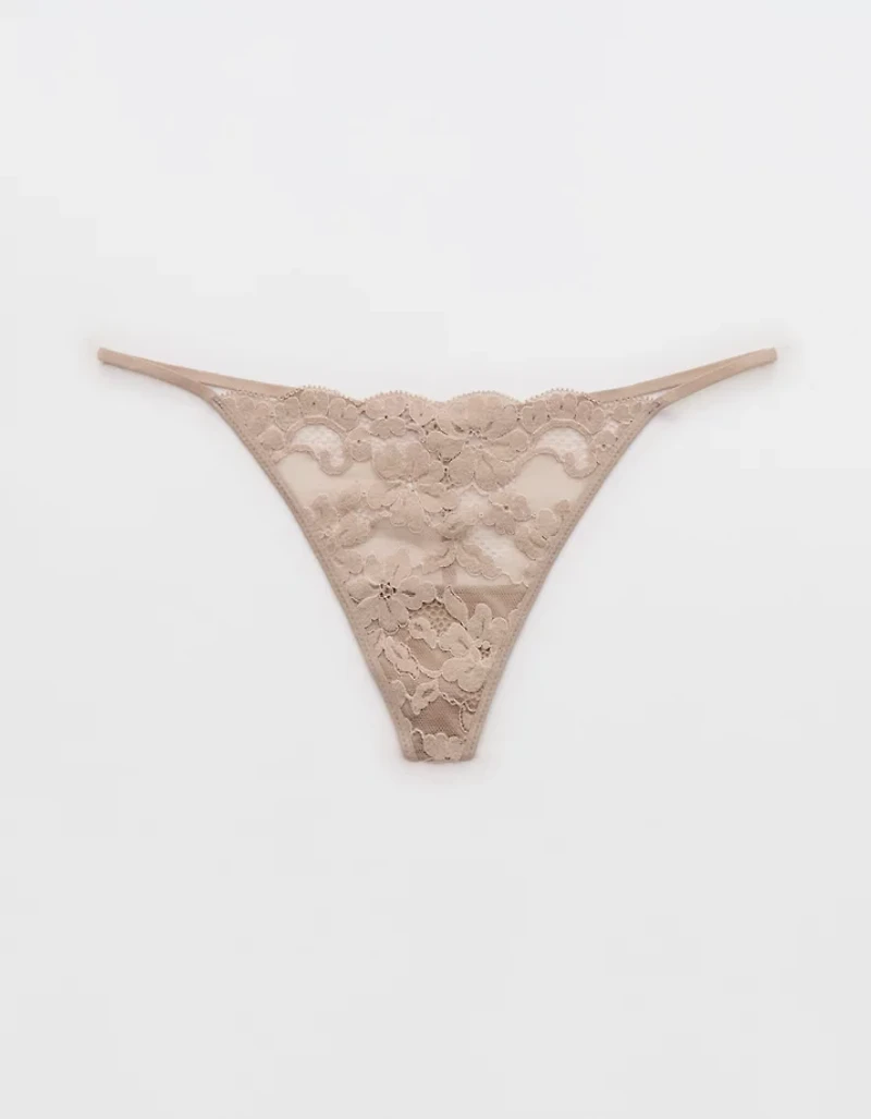 Show Off Chenille String Thong Underwear