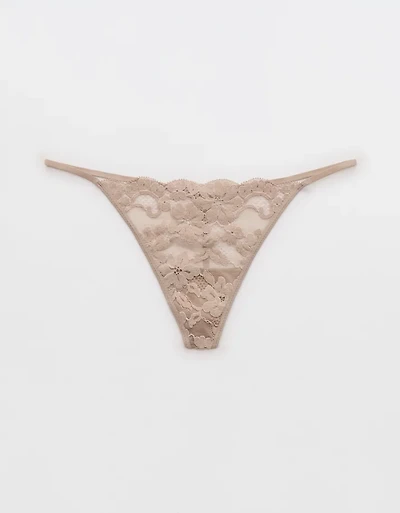 Show Off Chenille String Thong Underwear