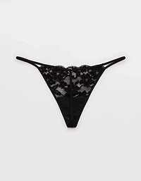 Show Off Chenille String Thong Underwear