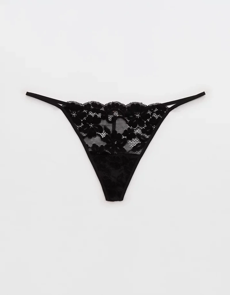 Show Off Chenille String Thong Underwear