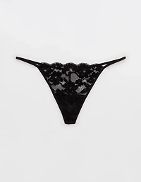 Show Off Chenille String Thong Underwear