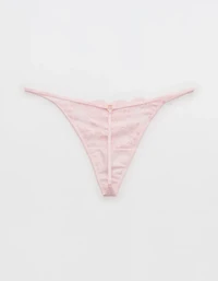 Show Off Chenille String Thong Underwear