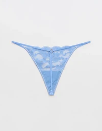 Show Off Chenille Lace String Thong Underwear