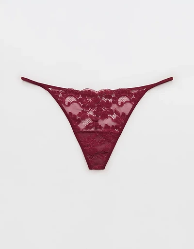 Show Off Chenille String Thong Underwear