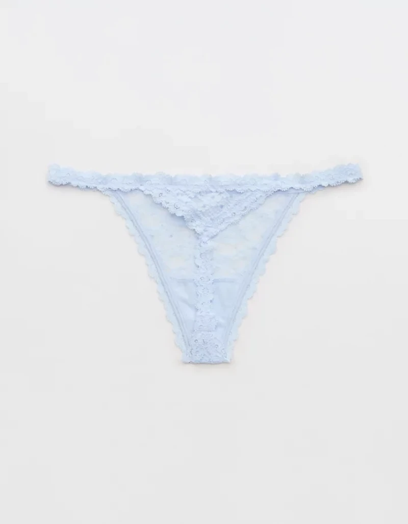 Show Off Vintage Lace String Thong Underwear