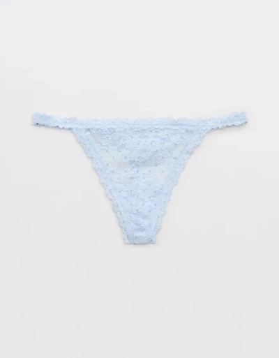 Show Off Vintage Lace String Thong Underwear