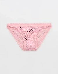 Show Off Vintage Lace String Bikini Underwear