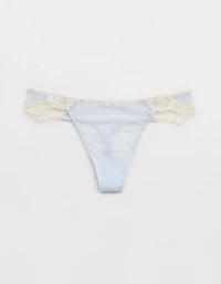 Show Off Sheer Happiness Lace Thong Underwear