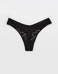 Show Off Festival Lace Thong Underwear
