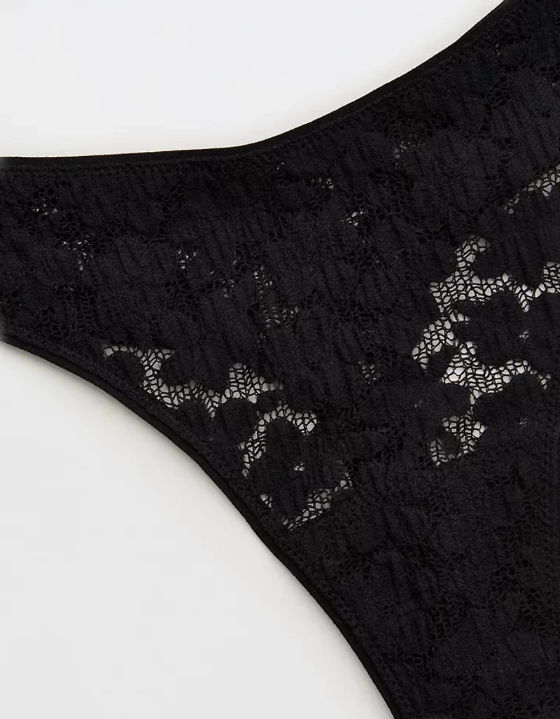 Show Off Festival Lace Thong Underwear