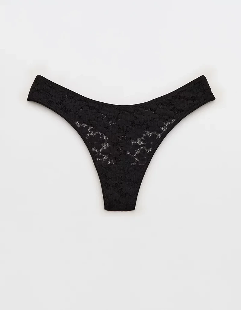 Show Off Festival Lace Thong Underwear