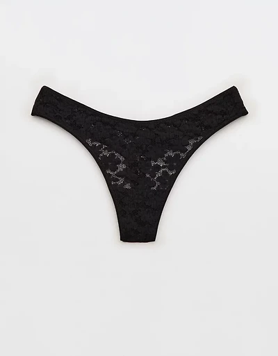 Show Off Festival Lace Thong Underwear