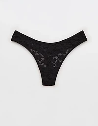 Show Off Festival Lace Thong Underwear