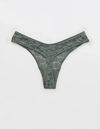 Show Off Festival Lace Thong Underwear