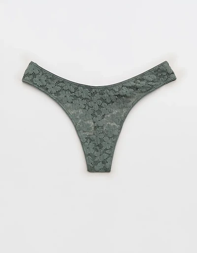 Show Off Festival Lace Thong Underwear