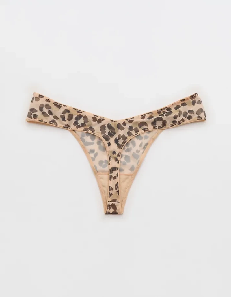 Show Off Mesh Thong Underwear
