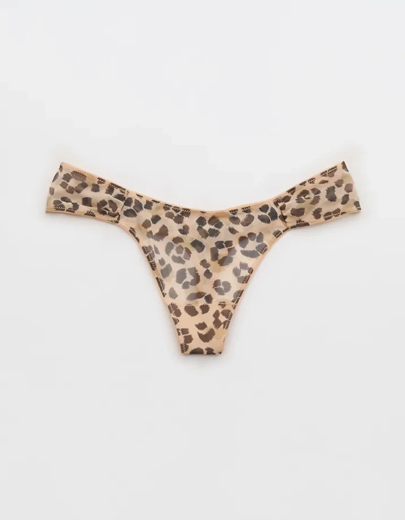 Show Off Mesh Thong Underwear