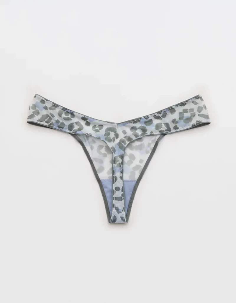 Show Off Mesh Thong Underwear