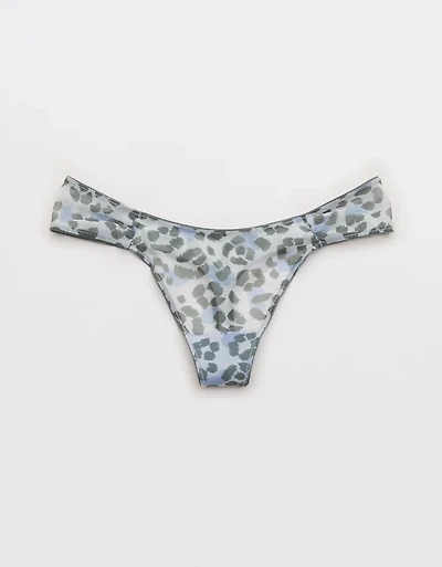 Show Off Mesh Thong Underwear