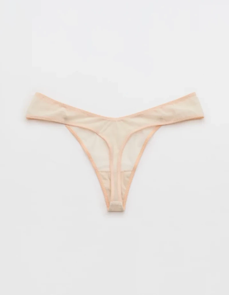 Show Off Mesh Thong Underwear