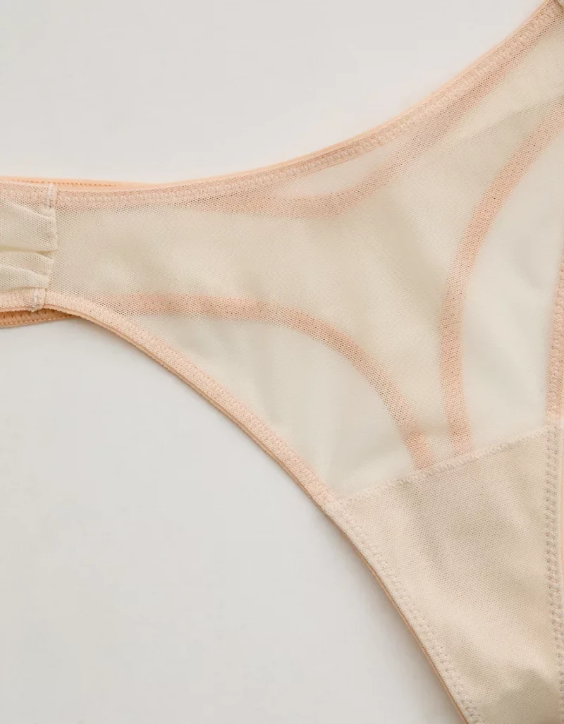 Show Off Mesh Thong Underwear