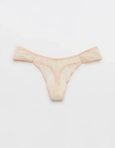 Show Off Mesh Thong Underwear