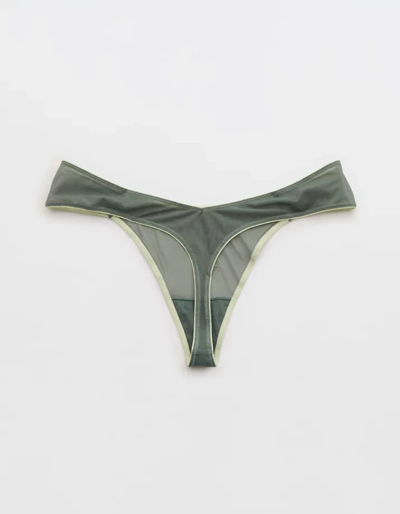 Show Off Mesh Thong Underwear