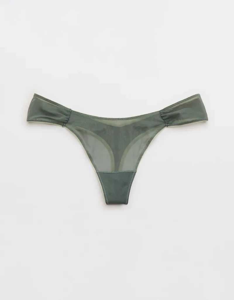 Show Off Mesh Thong Underwear