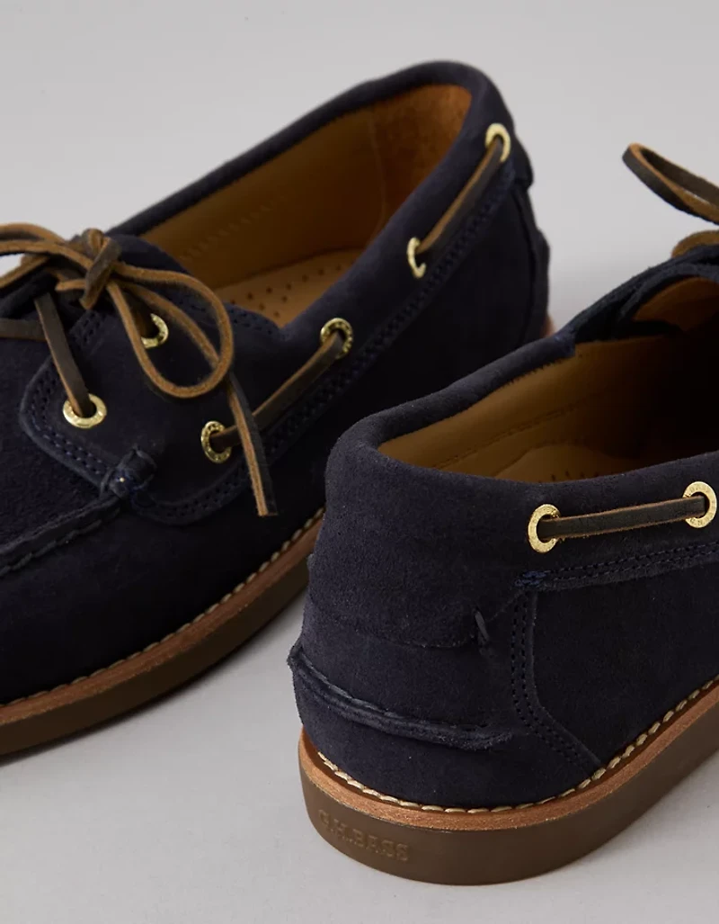 G.H. Bass Men's Hampton Leather Boat Shoe