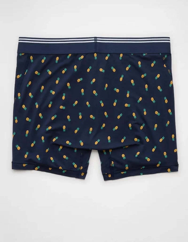 AEO Men's Tiny Pineapples 4.5" Ultra Soft Boxer Brief