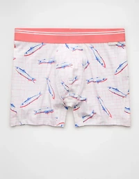 Caleçon boxeur ajusté ultradoux de 4,5 po pour hommes AEO