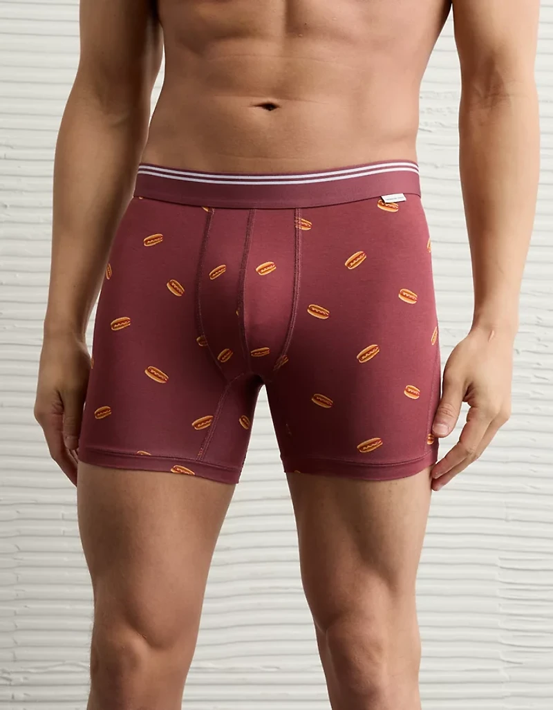 AEO Men's Hot Dogs 4.5" Ultra Soft Boxer Brief