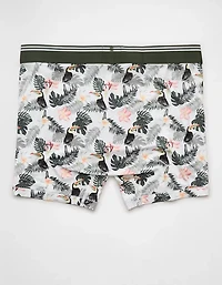 Caleçon boxeur ajusté ultradoux de 4,5 po toucan tropical pour hommes AEO
