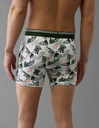 Caleçon boxeur ajusté ultradoux de 4,5 po toucan tropical pour hommes AEO