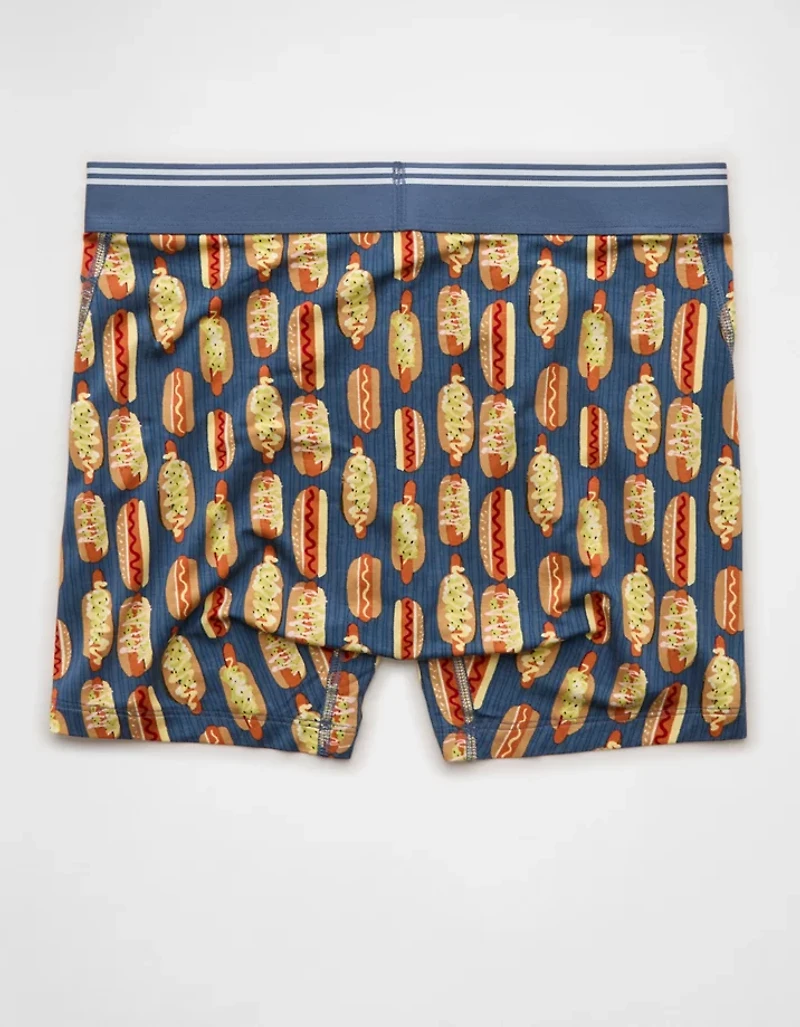AEO Men's Hot Dogs 4.5" Ultra Soft Boxer Brief