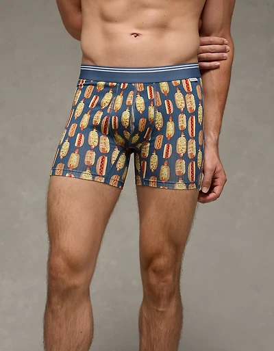 AEO Men's Hot Dogs 4.5" Ultra Soft Boxer Brief