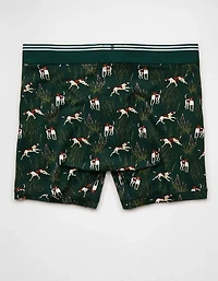 Caleçon boxeur ultradoux de 4,5 po pour hommes à imprimé chien chasse AEO