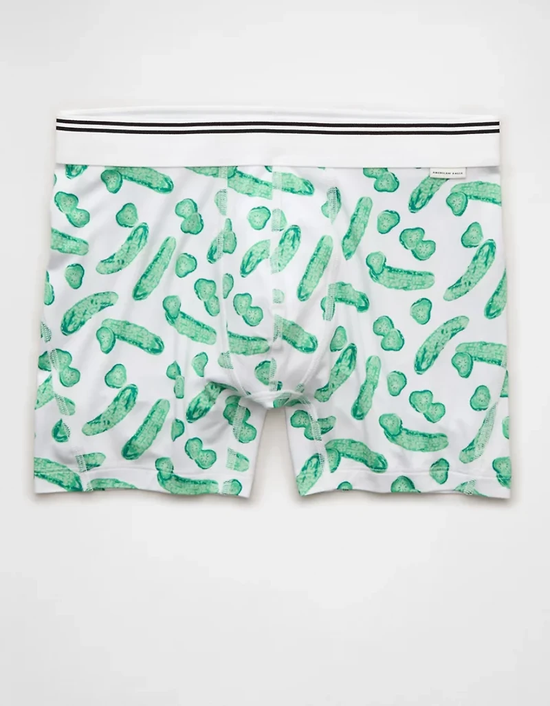 Caleçon boxeur ajusté ultradoux de 4,5 po cornichons pour hommes AEO