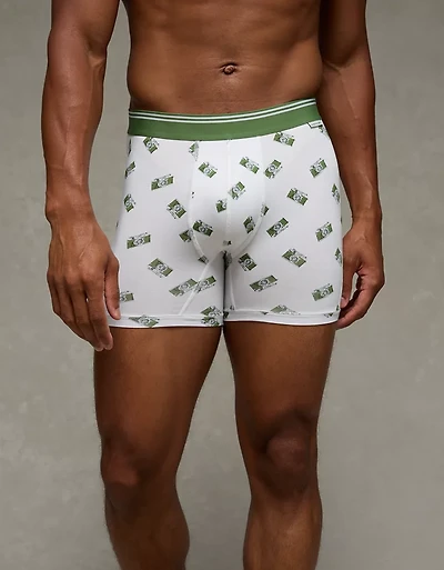 Caleçon boxeur ultradoux de 4,5 po pour hommes à imprimé caméra AEO