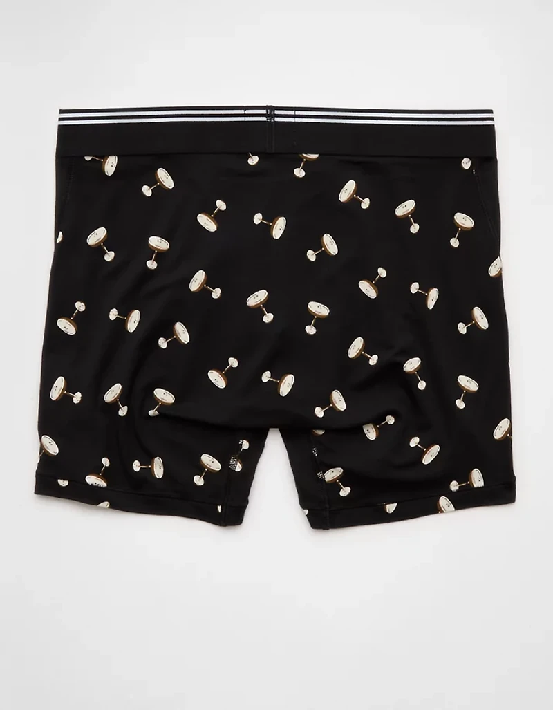 Caleçon boxeur ajusté ultradoux de 4,5 po martini espresso pour hommes AEO