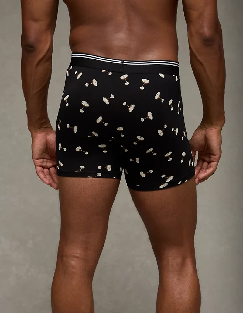 Caleçon boxeur ajusté ultradoux de 4,5 po martini espresso pour hommes AEO