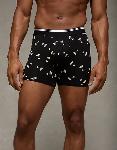Caleçon boxeur ajusté ultradoux de 4,5 po martini espresso pour hommes AEO