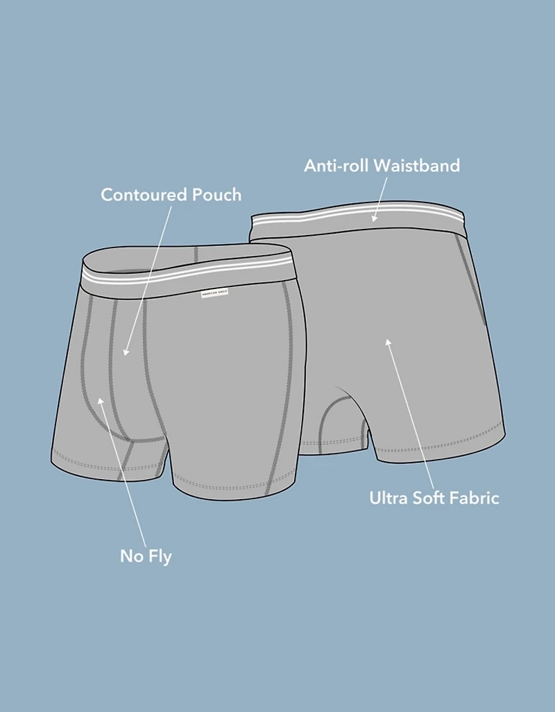 AEO Men's Snoopy 4.5" Ultra Soft Boxer Brief