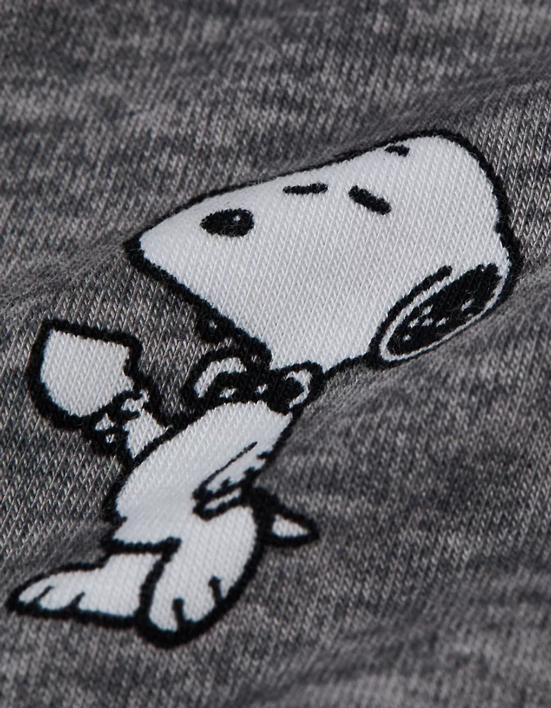 AEO Men's Snoopy Coffee 4.5" Ultra Soft Boxer Brief