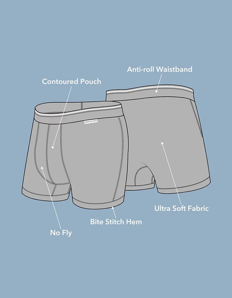 AEO Men's 4.5" Ultra Soft Boxer Brief