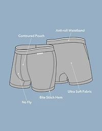 Caleçon boxeur ajusté ultradoux de 4,5 po libellules pour hommes AEO