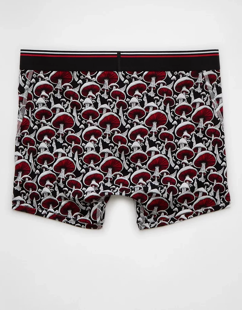 AEO Men's Mushrooms 4.5" Ultra Soft Boxer Brief