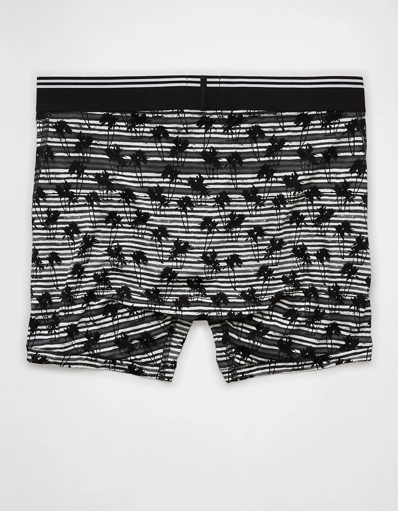 AEO Men's Palm Trees 4.5" Ultra Soft Boxer Brief