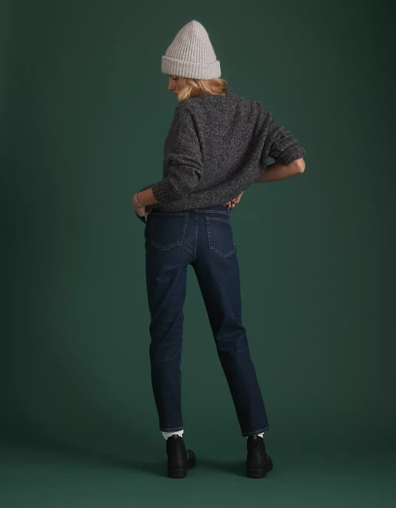 AE77 Premium Mom Jean