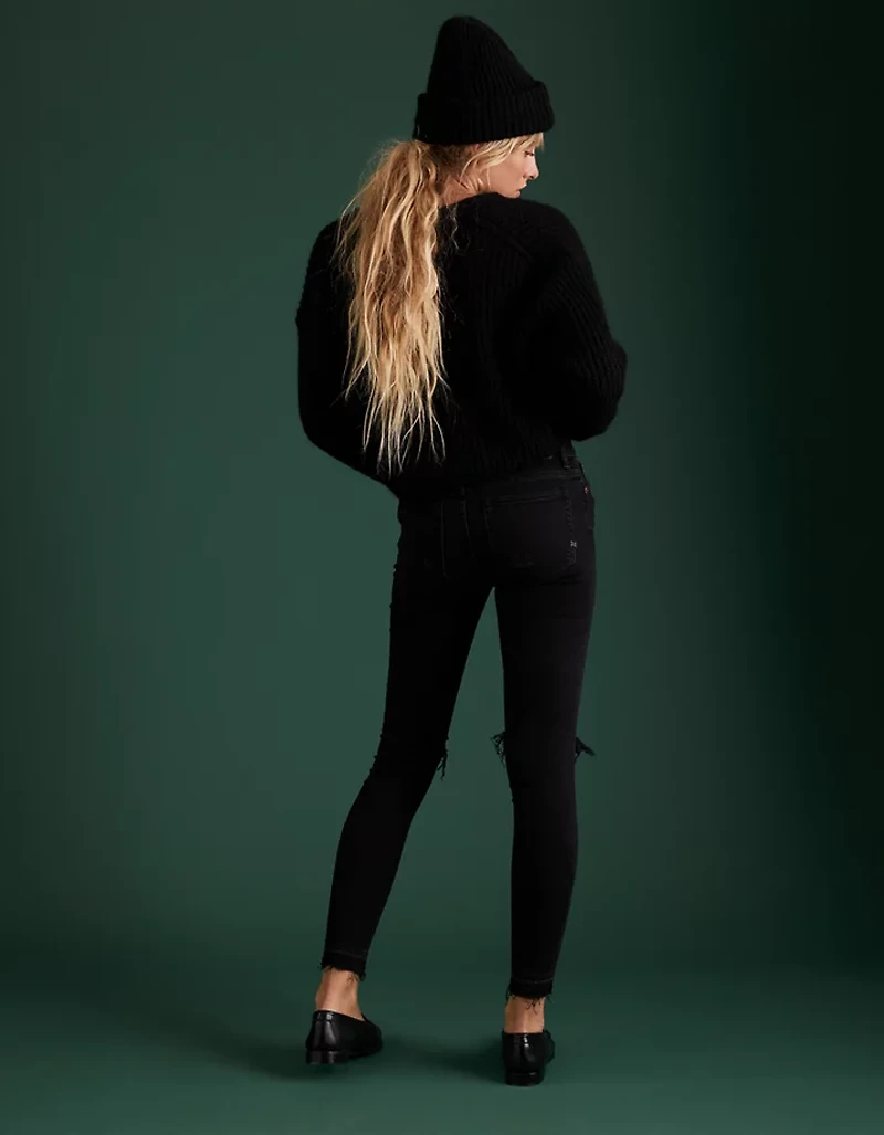 Jegging à taille basse haut de gamme AE77